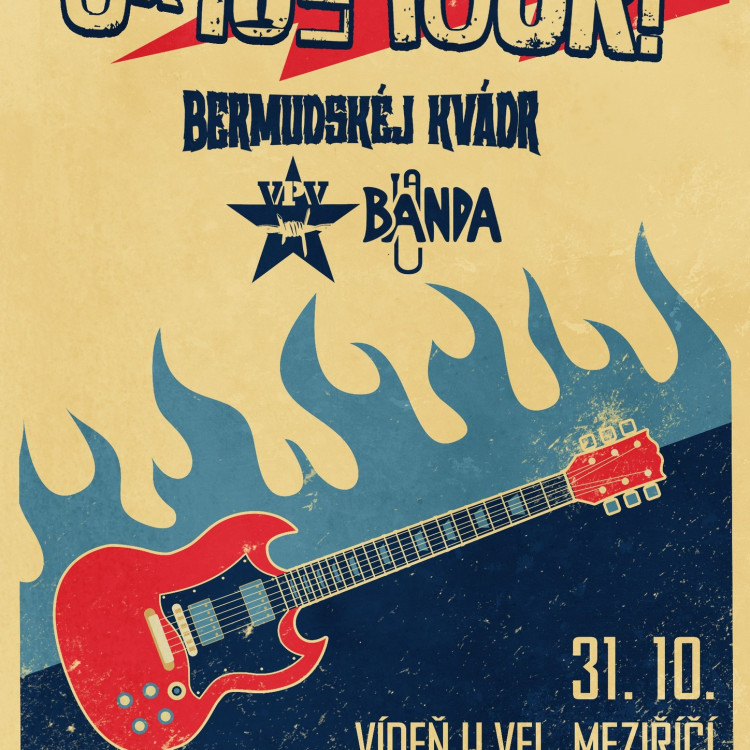 Koncert Visací zámek + Bermudskéj kvádr + Banda + VPV