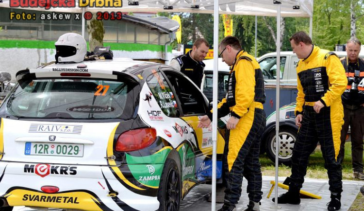 V Budějcích byla zahájena Rallye Český Krumlov