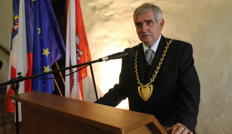 Primátor Jihlavy Rudolf Chloupek.