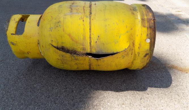 Propanbutanová lahev.