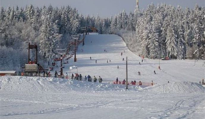 Harusův kopec v Novém Městě na Moravě