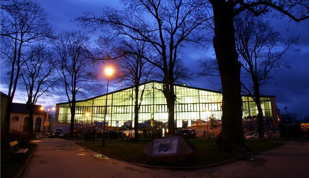 Horácký zimní stadion v Jihlavě.