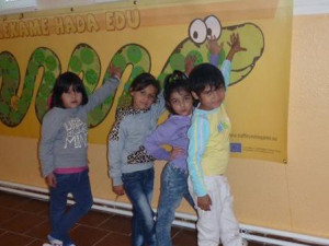 Jihlavská základní škola se zapojila do celoevropské kampaně, oblékla hada Edu