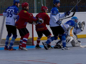 Černý víkend budou jihlavští hokejbalisté napravovat v Mladé Boleslavi