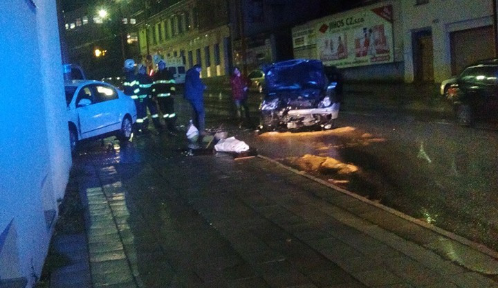 Dopravní nehoda na Havlíčkově ulici