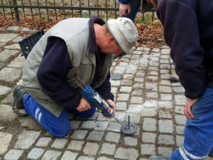 Parkovací špunty v Jihlavě