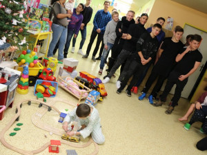 Ježíšek v jihlavské nemocnici