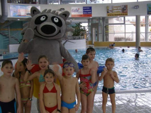 Na Vodním ráji v Jihlavě bude ještě deset dní nadělovat mýval. Soutěží se o volné vstupy