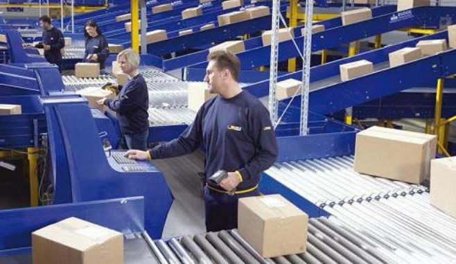 GLS distribuční sklad