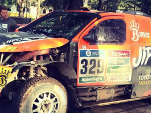 Jihlavák Martin Prokop i s poškozeným autem odjel parádně další etapu Rallye Dakar