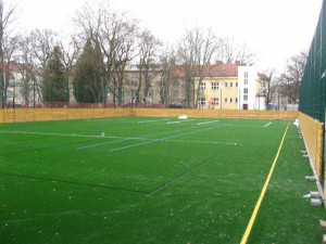 Vylepšené sportoviště u ZŠ  T. G. Masaryka