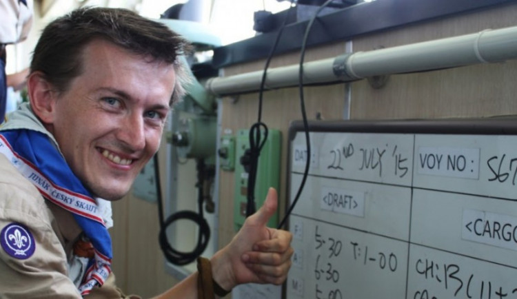 Amatérský cestovatel a skaut Jakub Pejcal