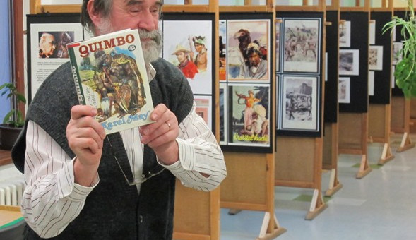 V pelhřimovské knihovně zhlédnete unikátní sbírku obrazů Zdeňka Buriana