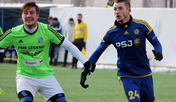 Ve třetím zápase Tipsport ligy porazila Jihlava domácí Vyšehrad 2:0