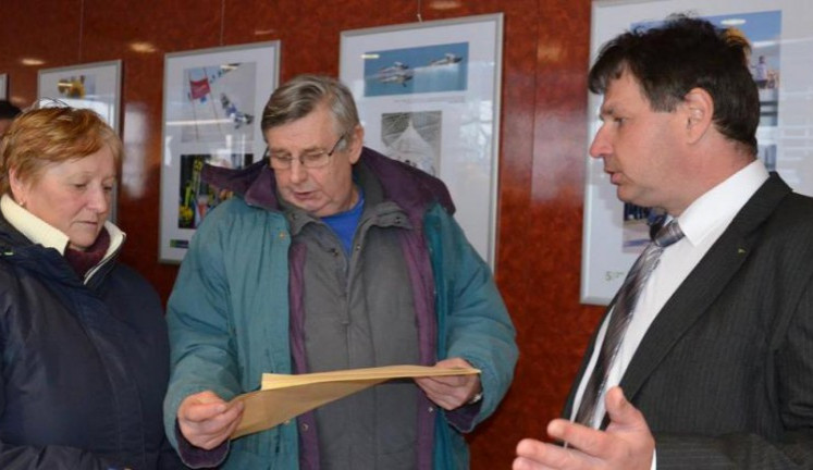 Konzultace k dotacím podával na místě i radní Kraje Vysočina pro oblast životního prostředí a zemědělství Zdeněk Chlád.