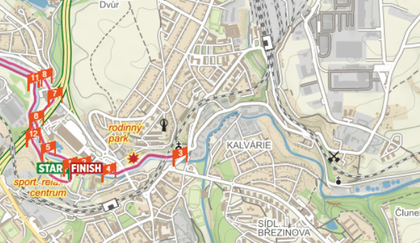 Nedělního Valentýna můžete oslavit během podél řeky Jihlavy, trať měří pět kilometrů