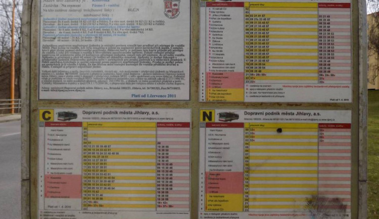 Již od zítra změny v jihlavské MHD: Nová noční linka a zkrácení intervalů u trolejbusů