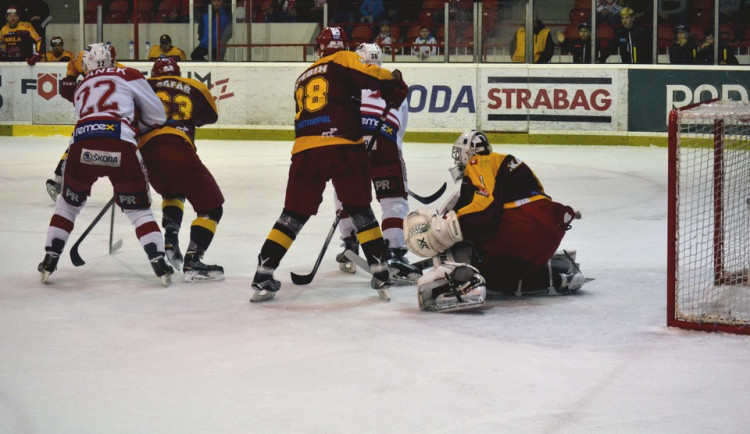Dukla Jihlava nevládla závěr, ze zápasu se Slavií tak bere jen bod