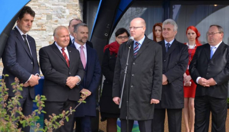 Vysočinu navštívil premiér Bohuslav Sobotka