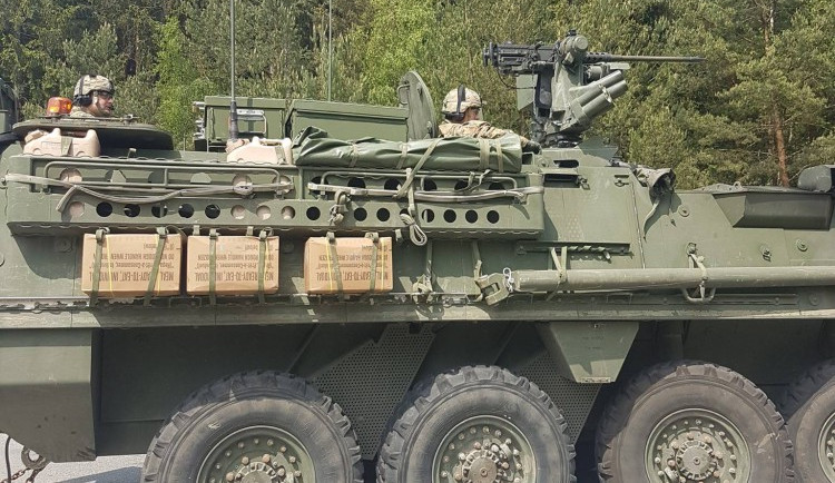 FOTOGALERIE: V sobotu projel Vysočinou konvoj americké armády
