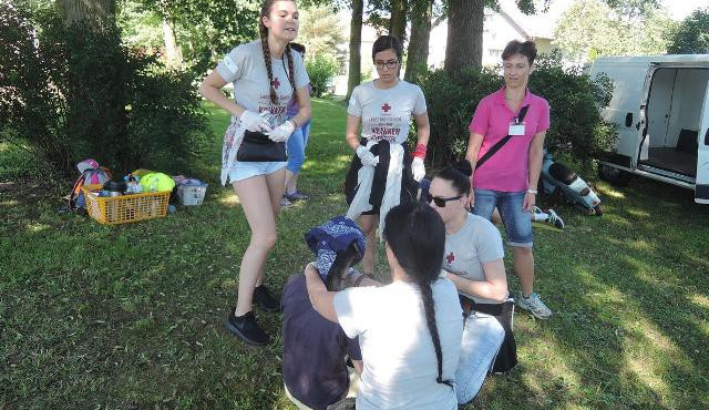 Na Humpolecku proběhla mezinárodní soutěž mladých zdravotníků, Jihlavané vybojovali stříbro