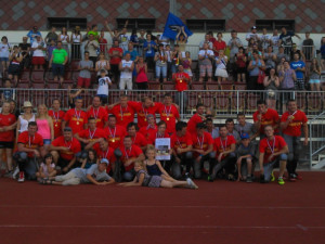 Vysočina Gladiators slaví zisk Iron Bowlu, ve finále predčili Třinec 18:13