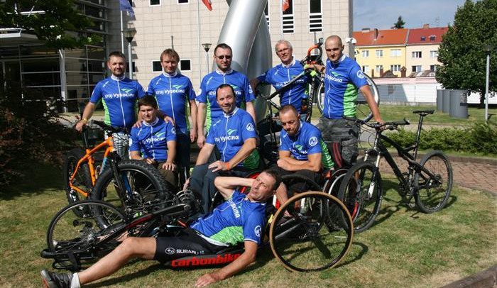 K charitativnímu Handy cyklo maratonu 2016 zítra nastoupí i tým z Vysočiny