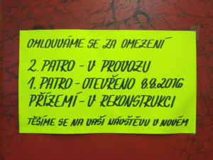 Jihlavský Prior prochází rekonstrukcí, spodní patro nově obsadí prodejna s elektrem