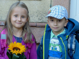 FOTOGALERIE: Začal školní rok 2016/2017. Jaký byl první den u prvňáčků na Jihlavsku?