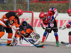 Jihlavské hokejbalové derby ovládla rezerva SK Jihlava, s Flyers si poradila výsledkem 4:1
