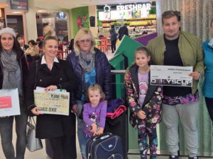 Nadační fond MA-MA Foundation opět plnil přání v zahraničí. Tříletá Adélka vyrazila k moři, čtrnáctiletá Martina se prošla po molu s Andreou Verešovou