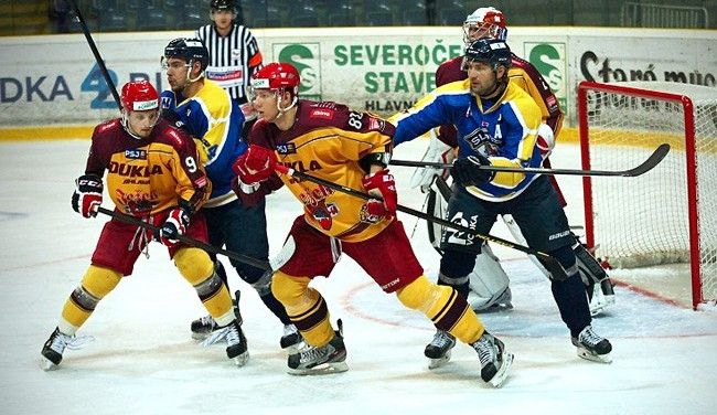 Třetí prohra v řadě. Dukla Jihlava v Ústí nad Labem nevstřelila ani branku a podlehla 0:2