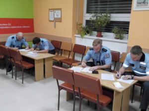 Třebíčští policisté dnes darovali krev a plazmu. Zapojilo se jich celkem dvaačtyřicet