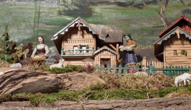 Betlémy v Třešti se otevírají veřejnosti. V Schumpeterově domě je lze obdivovat až do února
