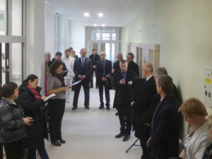 Rekonstruovaný pavilon nemocnice v Havlíčkově Brodě dnes slavnostně zahájil provoz