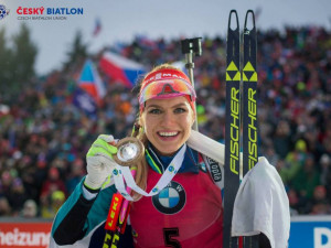 Zlatá biatlonistka Gabriela Koukalová si kolem sebe na Vánoce přeje zdravou rodinu