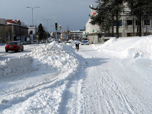 Na silnicích Vysočiny namrzla mlha, sjízdné jsou s opatrností