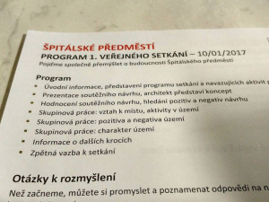 Ze včerejší diskuze o budoucnosti Špitálského předměstí