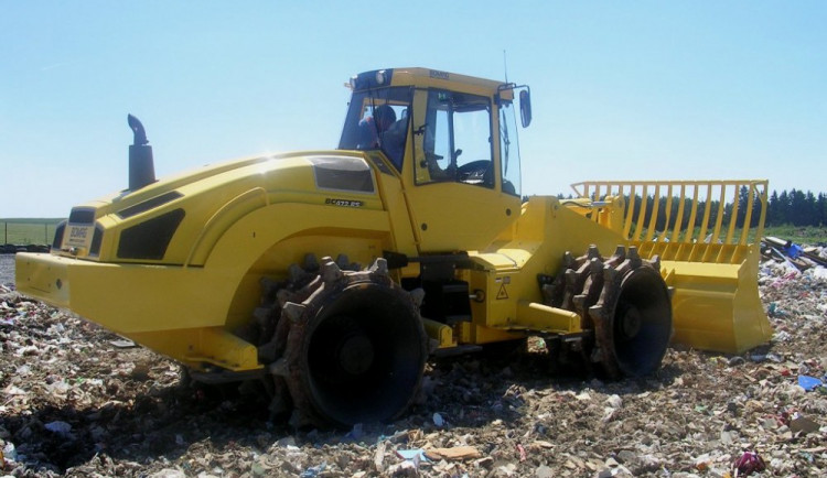 Skládka v Henčově přestala přijímat polystyren. Lidé jej mohou odvézt na třídicí linku