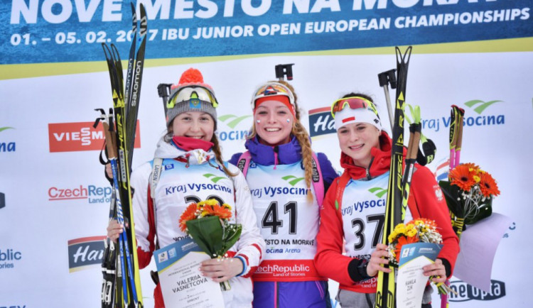 Zlatá Markéta Davidová! Na evropském juniorském šampionátu v Novém Městě triumfovala ve sprintu