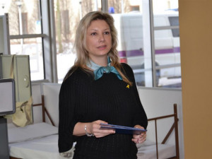 Vernisáž výstavy - ředitelka věznice Gabriela Slováková