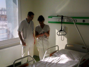 V zelené barvě a vonící novotou. Otevřelo se zrekonstruované páté patro jihlavské nemocnice