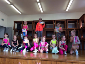 Závodnice M studia Jihlava posbíraly celkem tři medaile na závodech aerobiku v Kutné Hoře