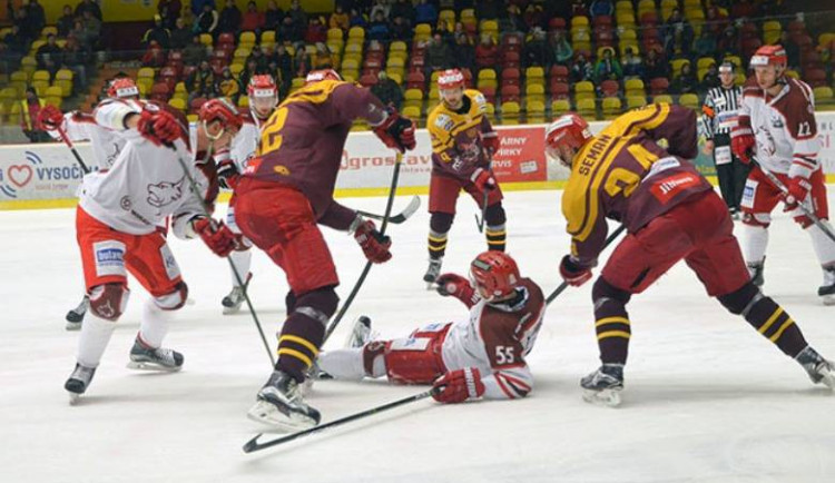 Jihlavská Dukla uspěla proti Frýdku-Místku i podruhé. Ve čtvrtfinále první ligy vede 2:0 na zápasy