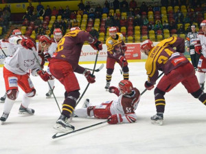 Jihlavská Dukla uspěla proti Frýdku-Místku i podruhé. Ve čtvrtfinále první ligy vede 2:0 na zápasy