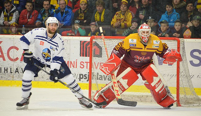 Semifinálovou sérii mezi Jihlavou a Kladnem rozhodne až sedmý zápas. Dukla dnes těsně prohrála