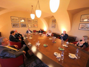 Jihlavu navštívil Andrej Babiš. Byl rozčarován z úrovně Horáckého zimního stadionu