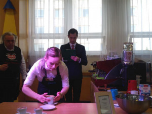 Alžběta Kršová při soutěži