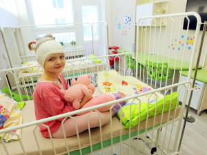 FOTO: Děti v jihlavské nemocnici se budou uzdravovat ve zcela novém zvířecím pokoji