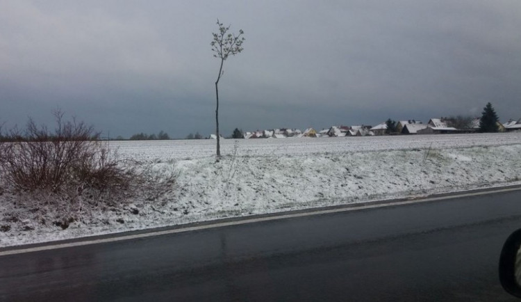 Silnice u Nového Veselí